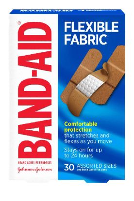 Picture of Johnson & Johnson Baindaids Flex Fabroc 3/4 In Regular 30 Ct