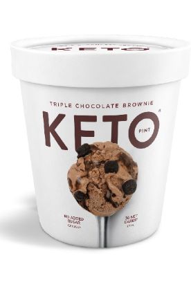 Picture of Keto Pint Triple Chocolate Brownie 1 Pint
