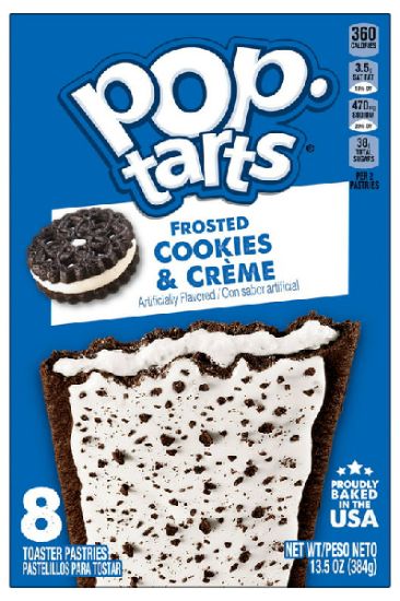 Picture of Pop Tarts Cookies & CrèMe 8ct 13.5 Oz