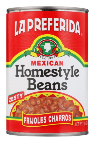 Picture of La Preferida Lp Frijoles Charros 15 Oz