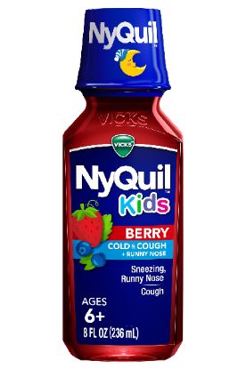 Picture of Nyquil Childrens Cough & Cold Relief Liquid 8 Oz