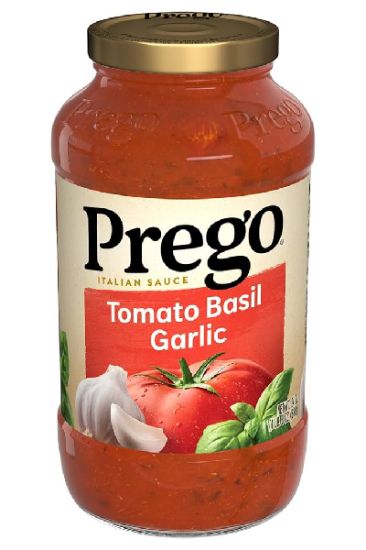 Picture of Prego Prego TomATO BasIL GarLIC SAUCE 24 Oz
