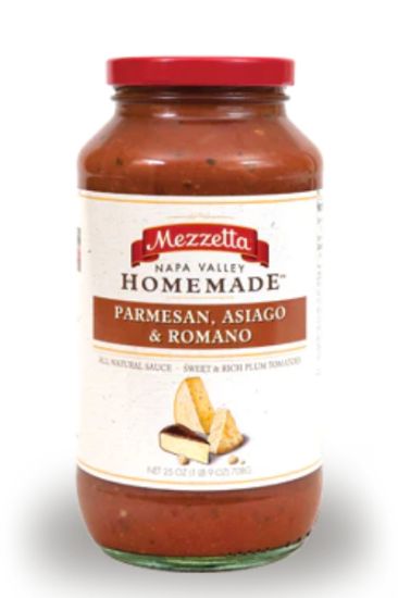 Picture of Mezzetta Homemade Parmesan Asiago & Romano Sauce 25 Oz