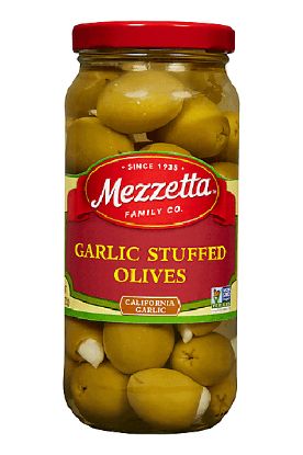 Picture of Mezzetta Olives Garlic St 10 Oz