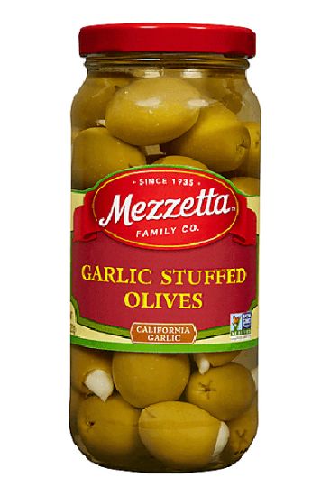 Picture of Mezzetta Olives Garlic St 10 Oz
