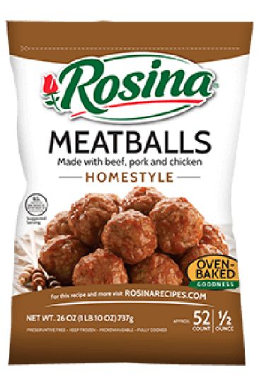 Picture of Rosina Homestyle Meatballs 26 Oz