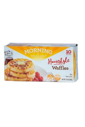Picture of Morning Delight Homestyle Waffles 10 Ct 12.3 Oz