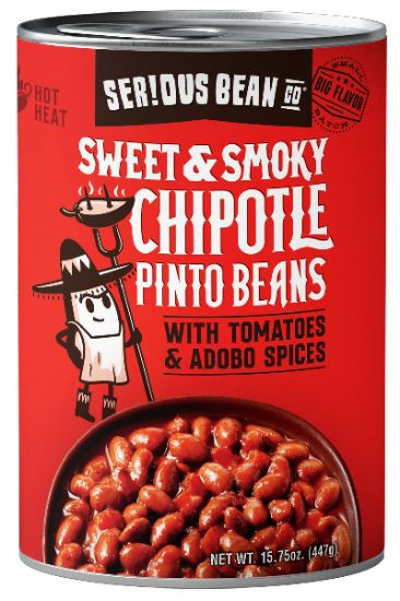 Picture of Serious Bean Chipotle Beans 15.75 Oz