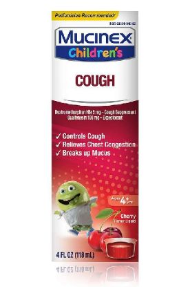 Picture of Mucinex Kids Expectorant Cough Cherry 4 Oz