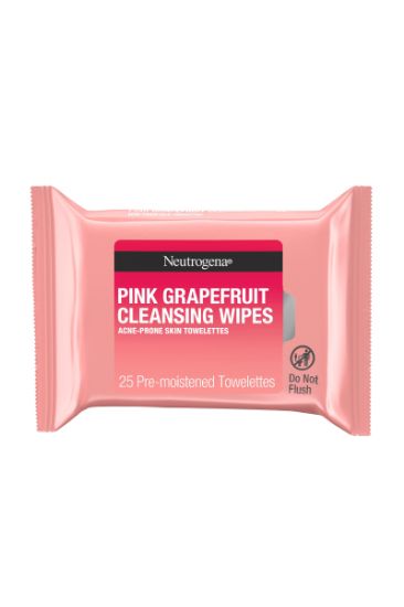 Picture of Neutrogena Pink Grapefruit Cleansing Wipse 25 Ct