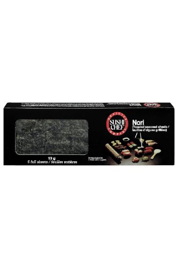 Picture of Sushi Chef Nori Toasted Seaweed Sheets 0.45 Oz