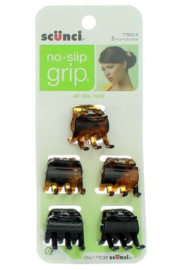 Picture of Scunci No Slip Grip Jaw Clip 9 Cm