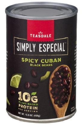 Picture of Teasdale Simply Especial Spicy Cuban Black Bean 15.5 Oz