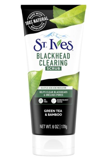 Picture of St. Ives Blackhead Clearing Scrub Green Tea & Bamboo 6 Oz