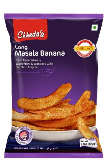 Picture of Chheda/'s Long Masala Banana Chips 170 Grams