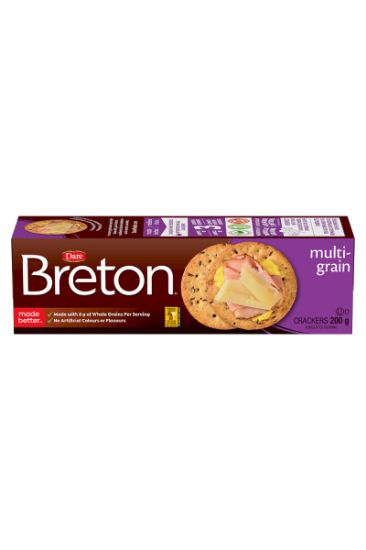 Picture of Dare Breton Multi Grain Crackers 7.3 Oz