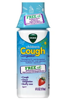Picture of Vicks Childrens Cough & Congestion Relief Day - Berry 6 Oz