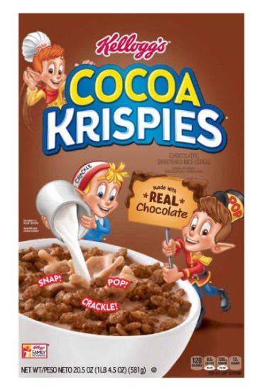 Picture of Kellogg/'s Cocoa Krispies Rice Bowl Cereal 1.12 Oz