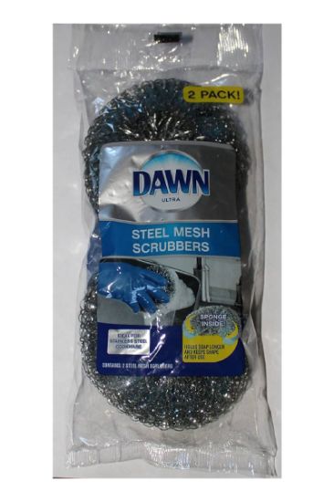 Picture of Dawn Steel Mesh Scrubbers 2 Ct