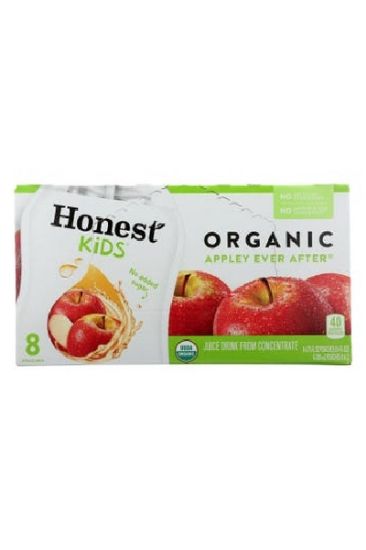 Picture of Honest Kids Apple Ever After Org Juice Drink 6.75 Oz