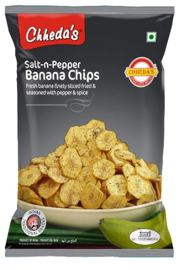 Picture of Chheda/'s Salt & Pepper Banana Chips 170 Gm