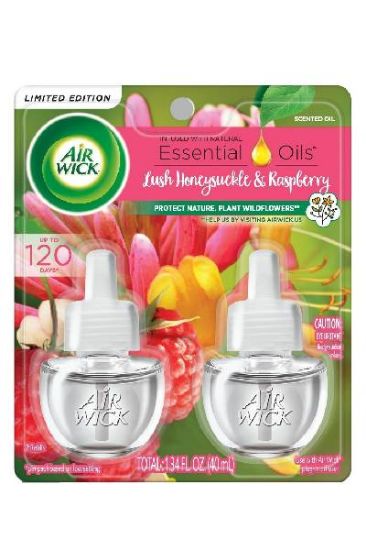Picture of Air Wick Scented Oil Lush Honey Suckle 2 Pk