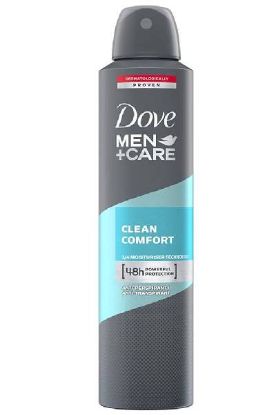 Picture of Dove  Men Care Clean Comfort 48hrs Dry Spray 250 Ml