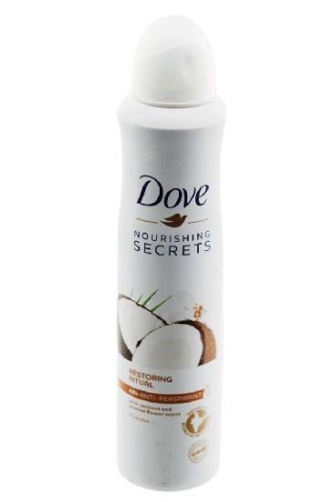 Picture of Dove 48 Hrs Anti Perspirant With Coconut & Jasmine Scent 250 Ml