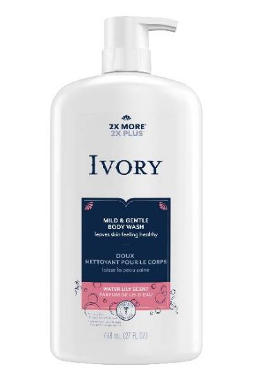 Picture of Ivory Body Wash Water Lily Pump 27 Oz