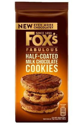 Picture of Fox Half Coated Milk Chocolate 175 Grams