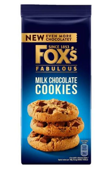 Picture of Fox Milk Chocolate Cookies 180 Grams