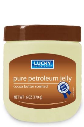 Picture of Lucky Pure Petroleum Jelly Cocoa Butter Scented 6 Oz