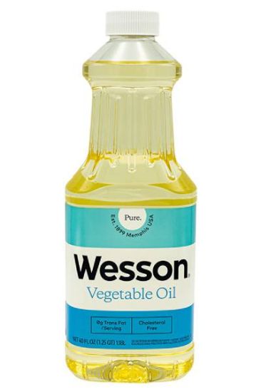 Picture of Wesson Vegetable Oil 40 Oz