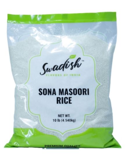 Picture of Swadish Sona Masuri Rice 4.54 Kg