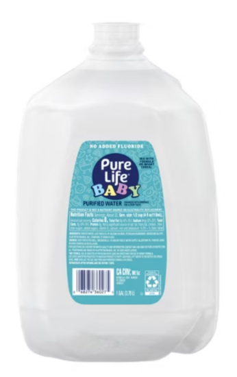 Picture of Pure Life Baby Water 128 Oz