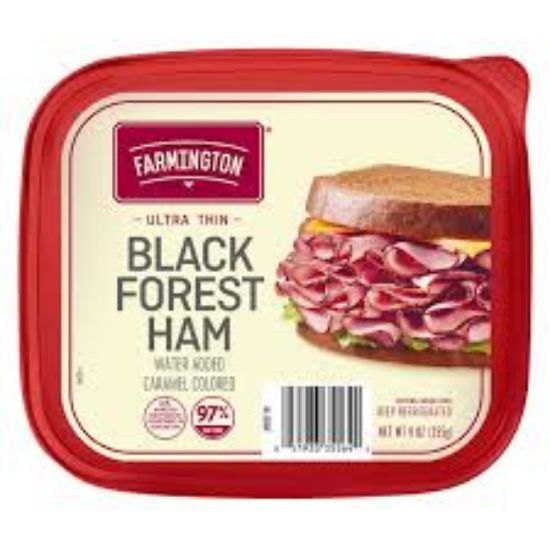 Picture of Farmington Black Forest Ham In Tub 9 Oz