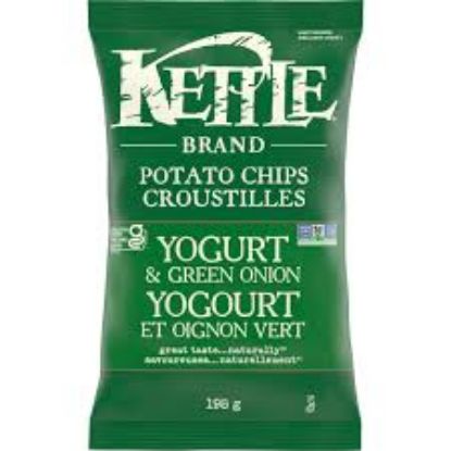 Picture of Kettle Yogurt And Green Onion Potato Chips 198 Gm