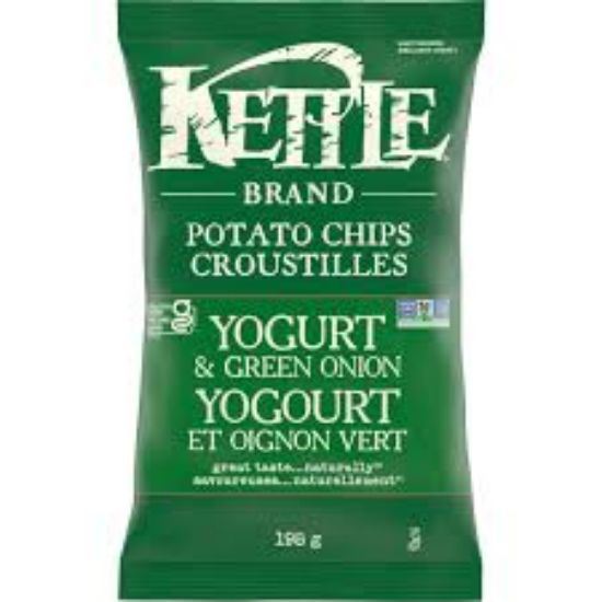 Picture of Kettle Yogurt And Green Onion Potato Chips 198 Gm