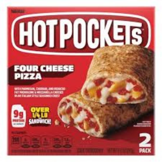 Picture of Hot Pockets Hot Pockets Four Cheese Pizza 2pk 8.5 Oz