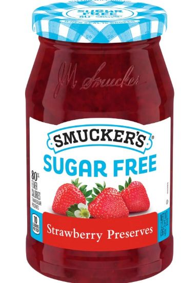Picture of Smuckers Sugar Free Strawberry Preserves 12.7 Oz