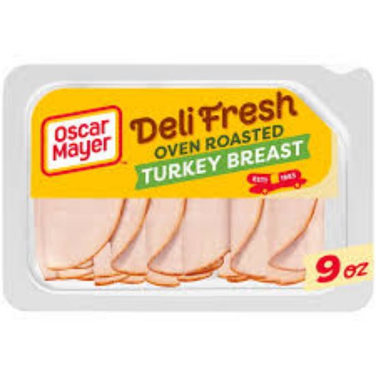 Picture of Oscar Mayer Deli Fresh Oven Roasted Turkey Breast 9 Oz