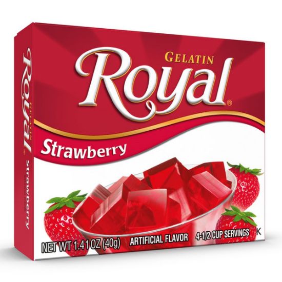 Picture of Royal Strawberry Gelatin 1.41 Oz