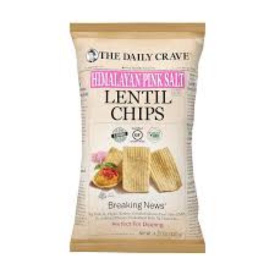 Picture of The Daily Crave Lentil Chips Himalayan Pink Salt 4.25 Oz