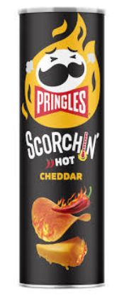 Picture of Pringles Scorchin Cheddar Chips 1 Ct