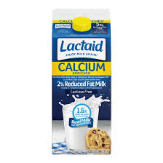 Picture of Lactaid Calcium Enriched 2% Reduced Fat Milk 1.89 Lt
