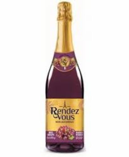 Picture of Rendezvous Red Grape Wine Non Alcohol 750 Ml