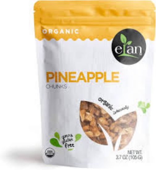 Picture of Elan Organic Pineapple Chunks 3.7 Oz