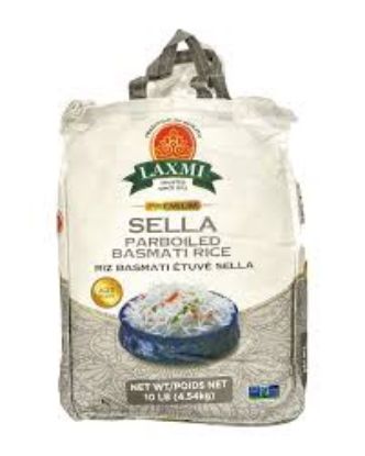 Picture of Laxmi Sella Xl Parbld Basmati Rice 10 Lbs