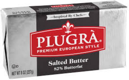 Picture of Plugra Solid Butter Halves 8 Oz