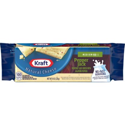 Picture of Kraft Cheese Block Pepper Jack 8 Oz